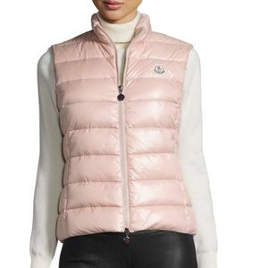 Moncler Pink Puffer Vest - Brand New!